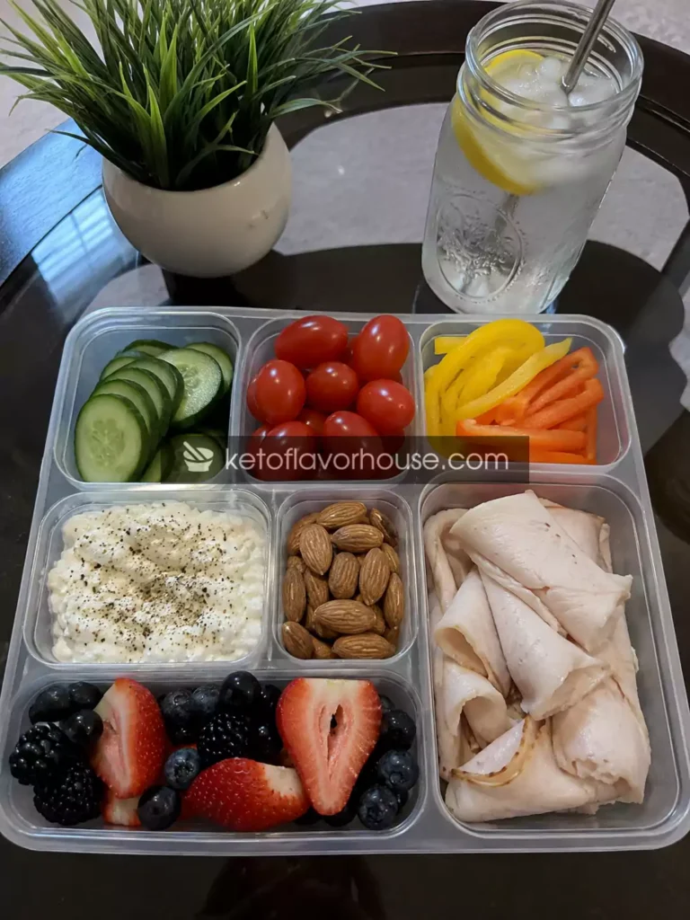 35g Protein Turkey Cottage Cheese Lunch Box