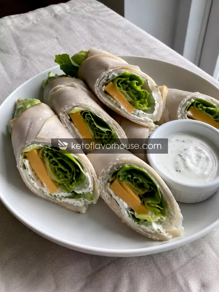 35g Protein Turkey Ranch Roll-Ups