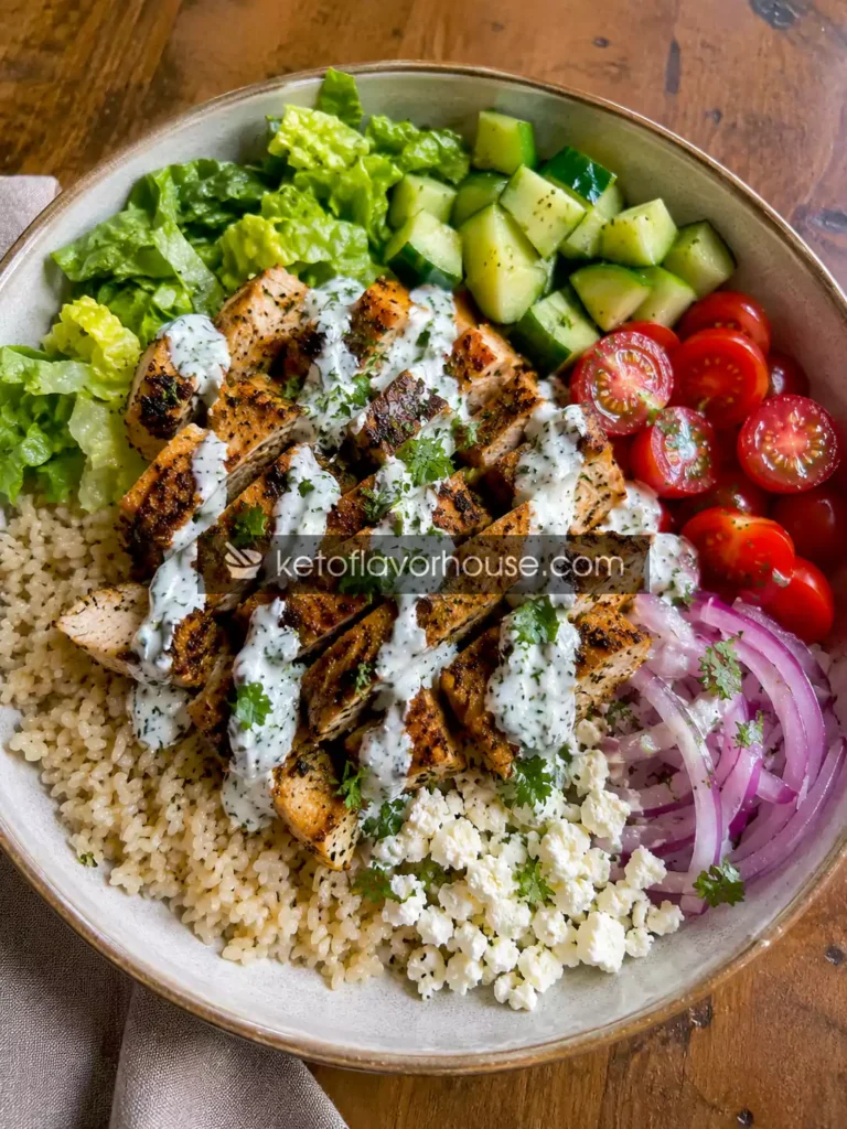 40g Protein Chicken Shawarma Bowl