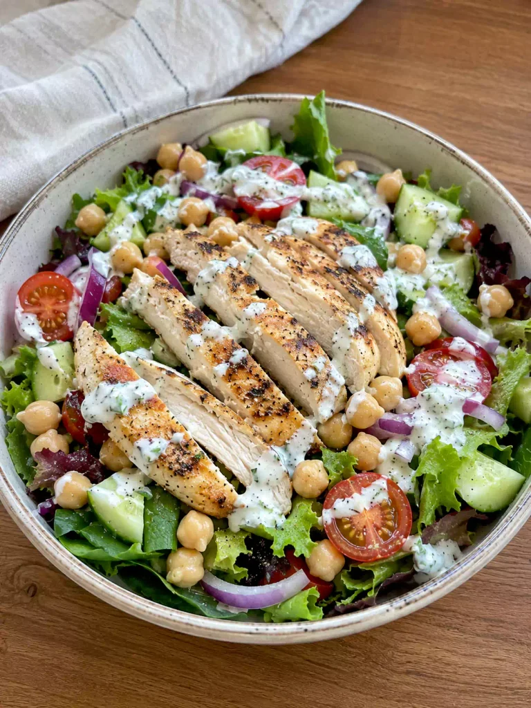Chicken Chickpea Salad