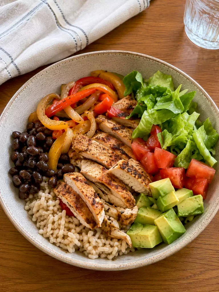 Chicken Fajita Bowls