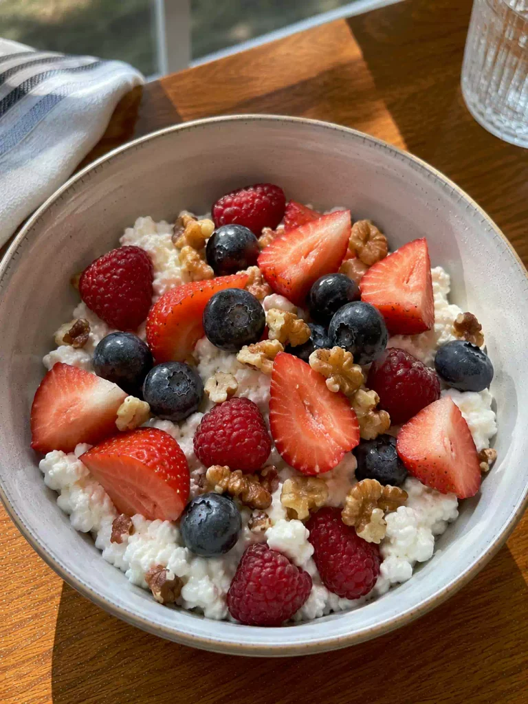 Cottage Cheese with Fruit