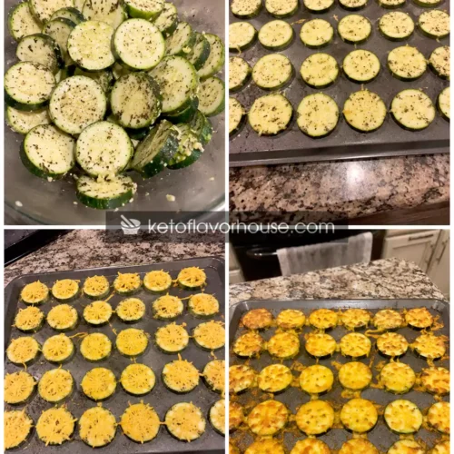 Easy Anti-Inflammatory Cheesy Baked Zucchini Rounds
