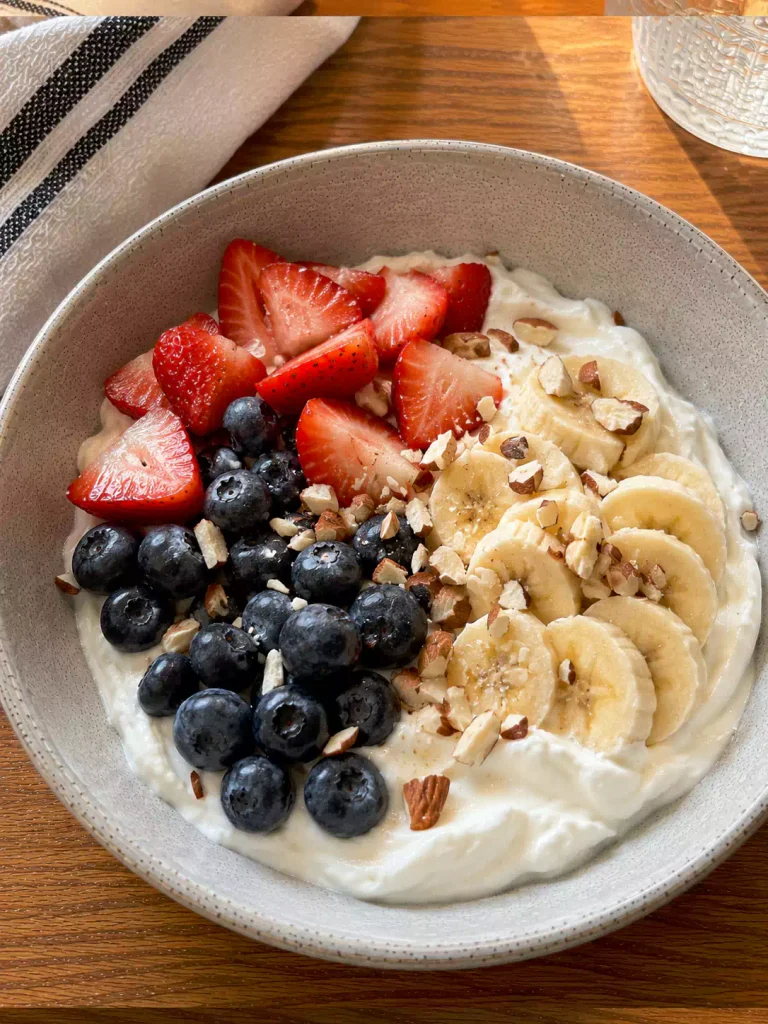 Greek Yogurt Fruit Bowl