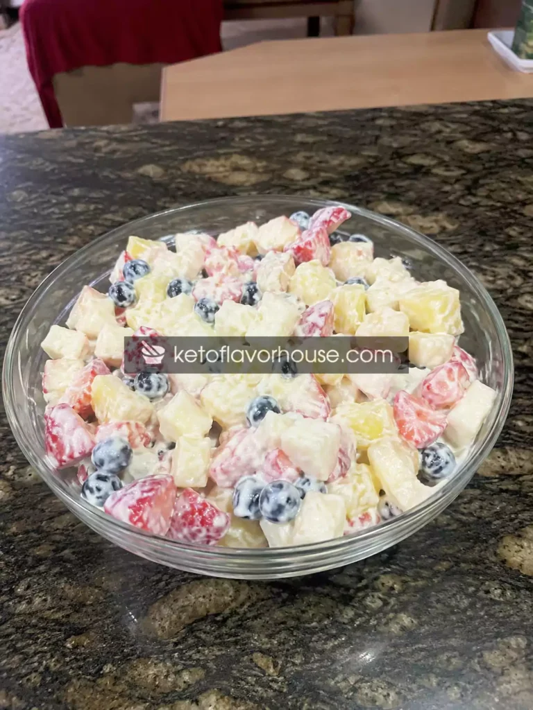 Hawaiian Cheesecake Salad (Anti-Inflammatory Twist)