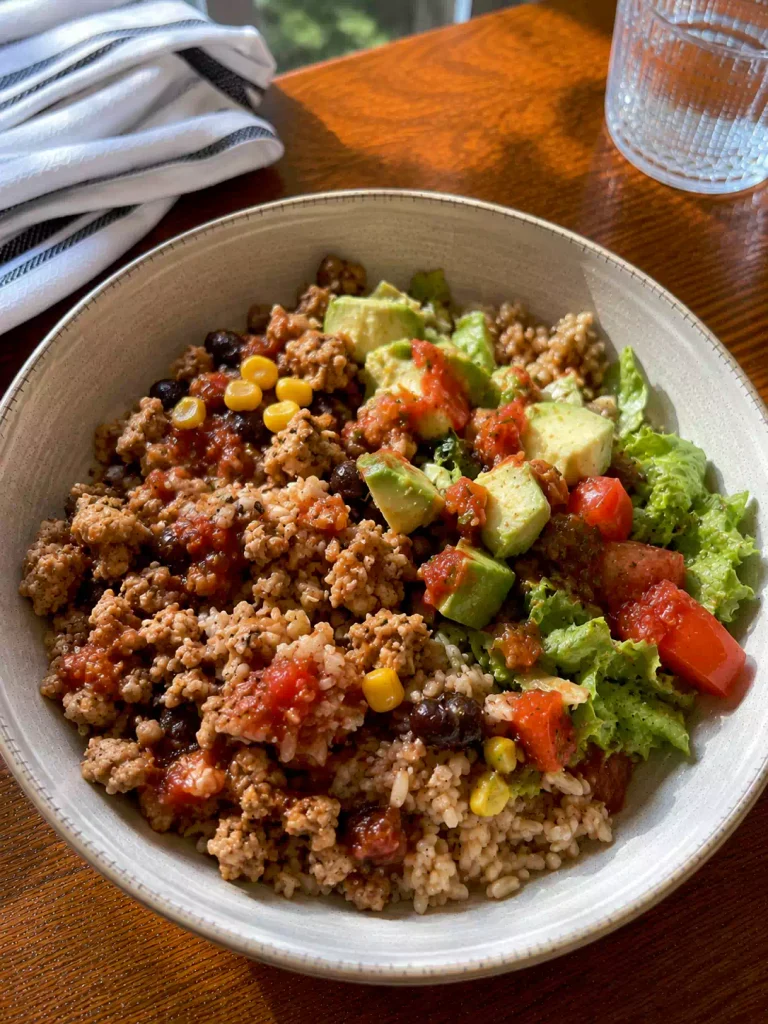 Turkey Taco Skillet