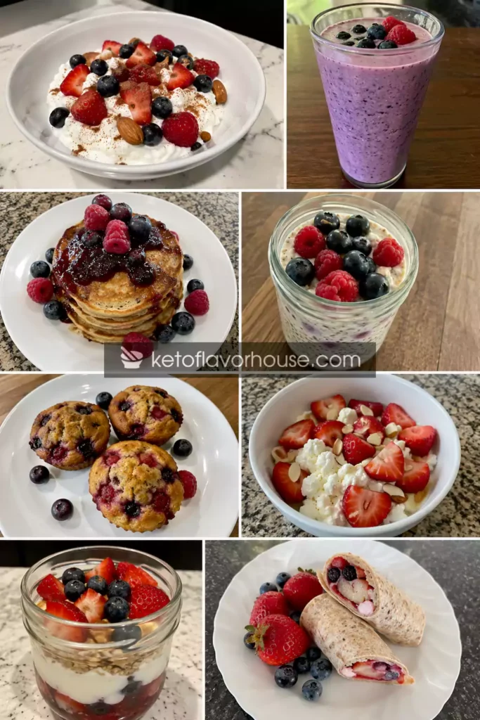 20 High-Protein Berry Breakfast Recipes
