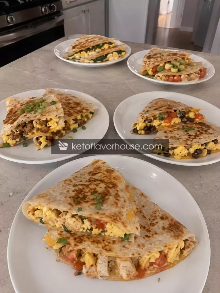 20 High-Protein Breakfast Quesadilla Recipes