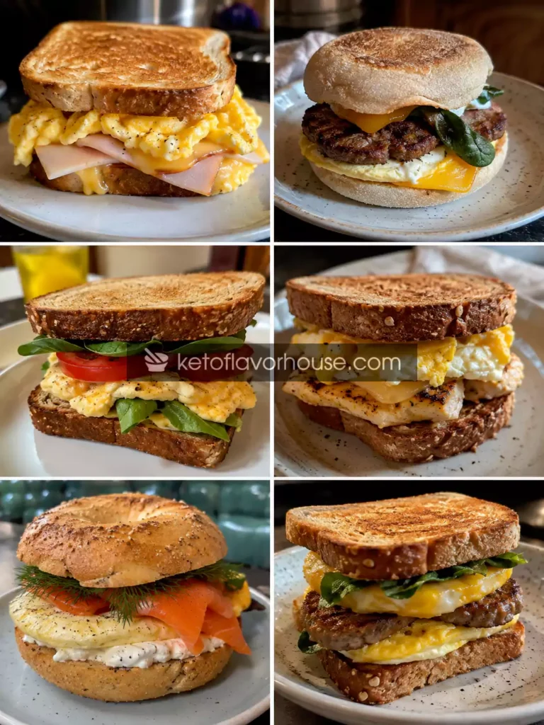20 High-Protein Breakfast Sandwich Recipes