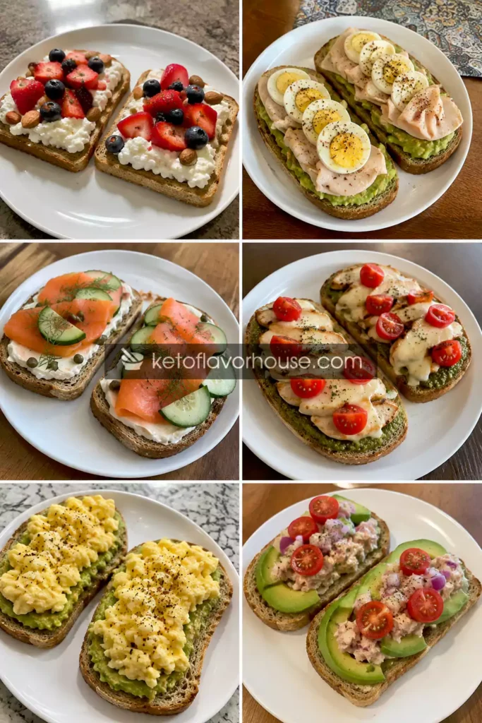 20 High-Protein Breakfast Toast Recipes