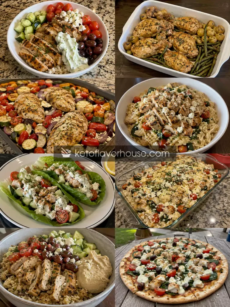 20 High-Protein Greek Chicken Dinner Recipes Bursting with Mediterranean Flavor