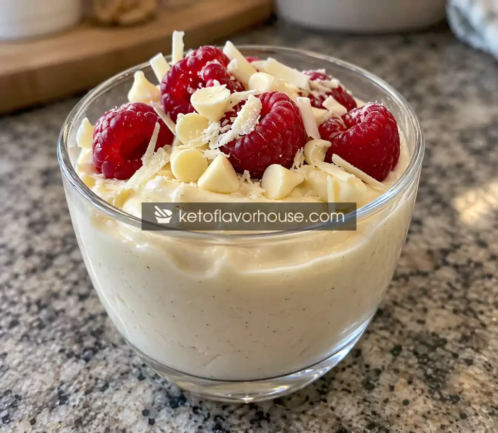 16g Protein White Chocolate Vanilla Pudding