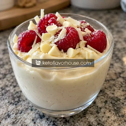 16g Protein White Chocolate Vanilla Pudding