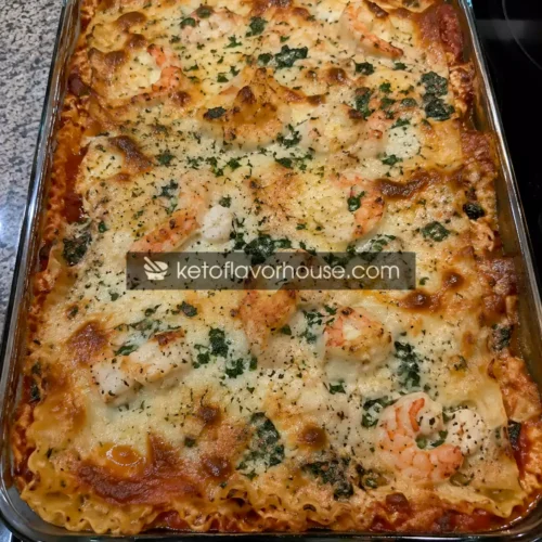 Anti-Inflammatory Seafood Lasagna with Shrimp & Crab