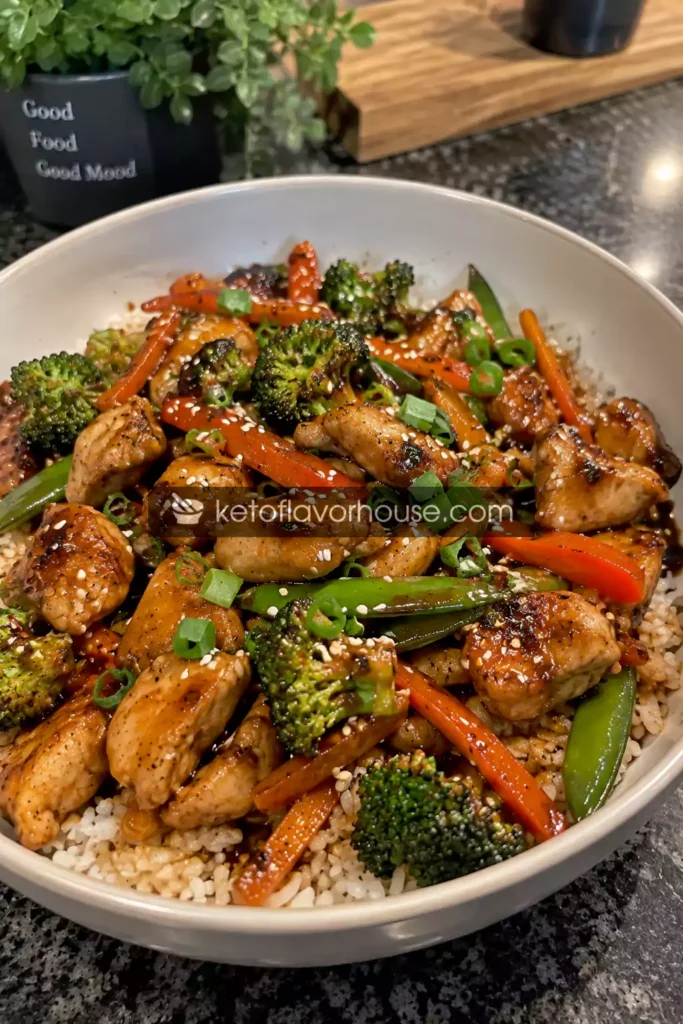 Easy High-Protein Chicken Teriyaki Stir-Fry