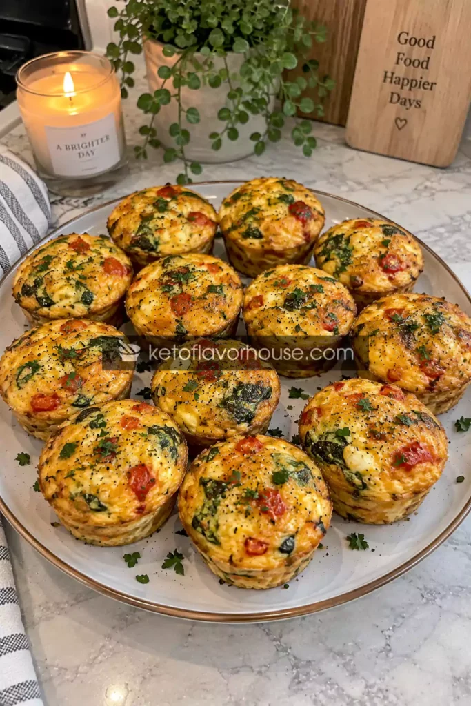 Fluffy Anti-Inflammatory Cottage Cheese Egg Muffins