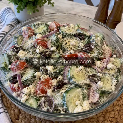 Mediterranean Cucumber Ranch Crack Salad