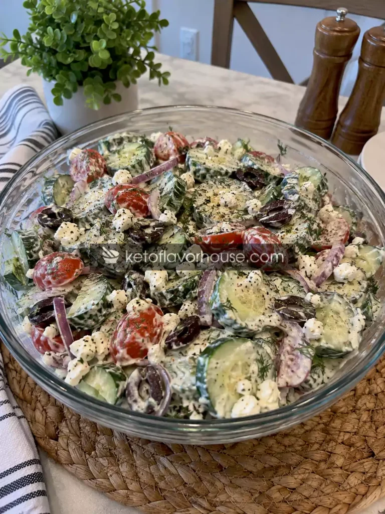 Mediterranean Cucumber Ranch Crack Salad