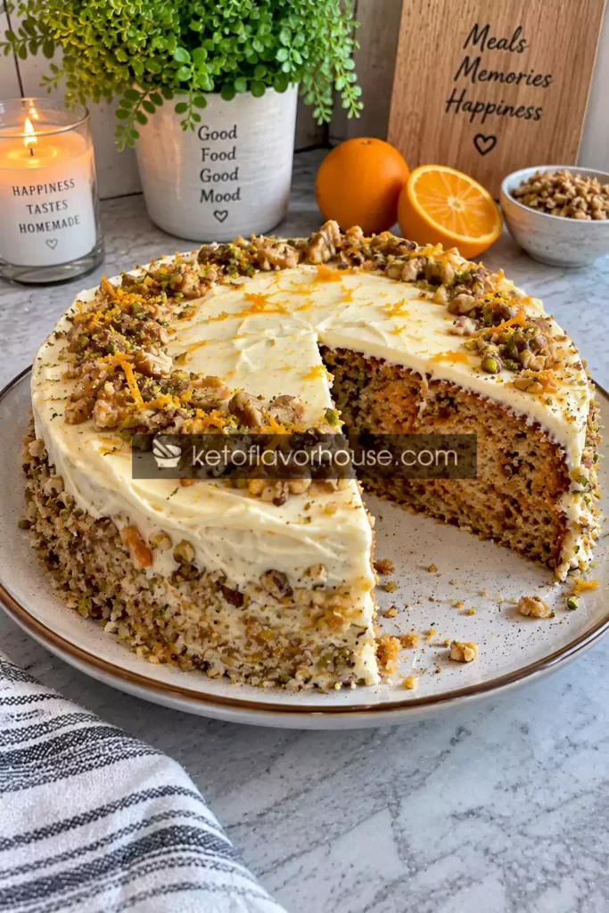 Mediterranean-Inspired Carrot Pineapple Cake
