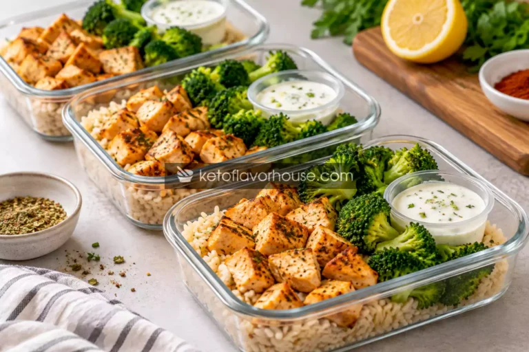 30-Minute Chicken Meal Prep with Rice and Broccoli