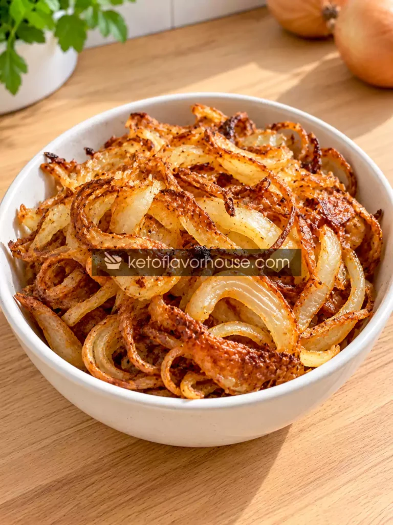Air Fryer Crispy Onions