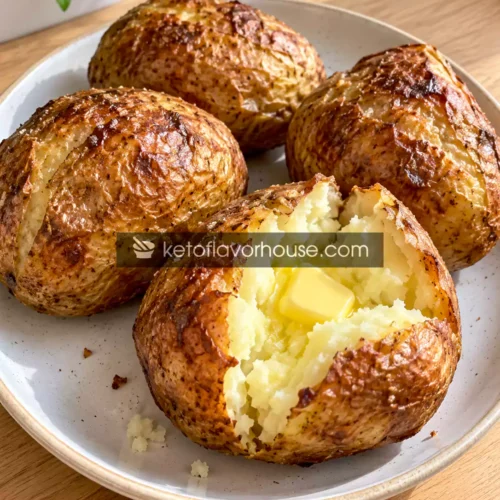 Air Fryer Jacket Potatoes