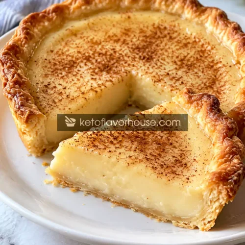 Air Fryer Sugar Cream Pie