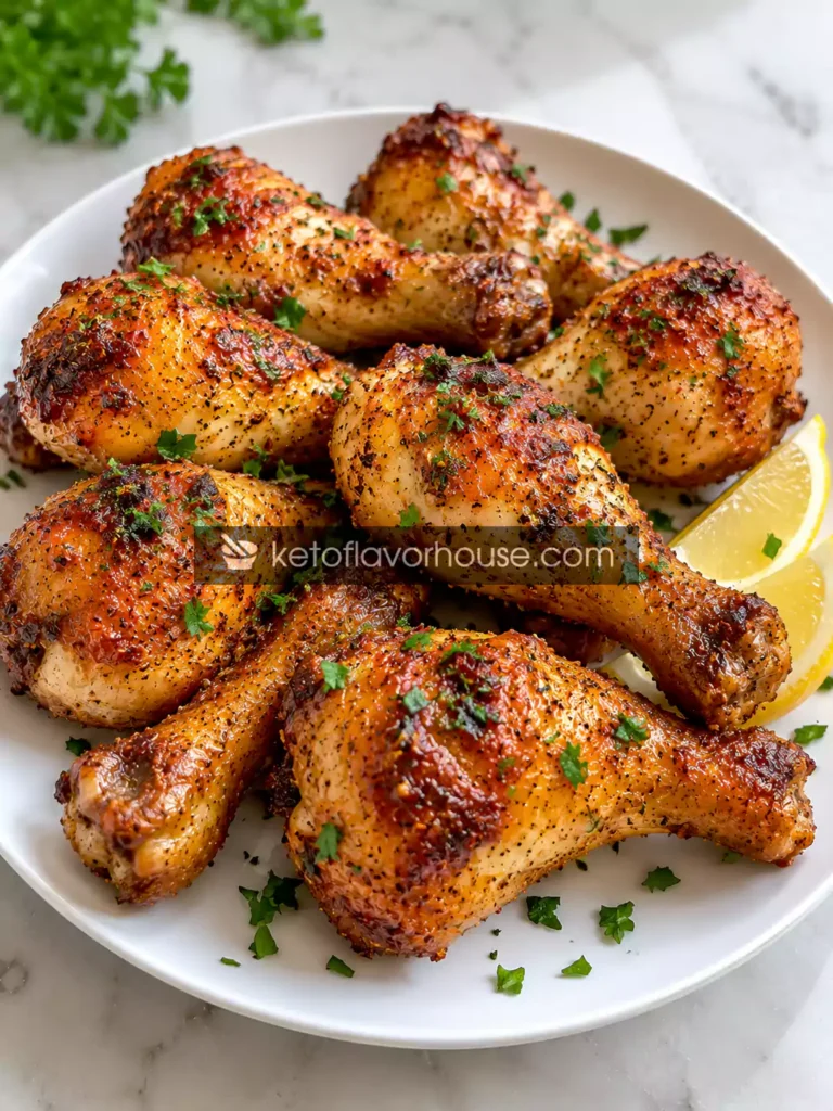 Crispy Air Fryer Chicken Drumsticks
