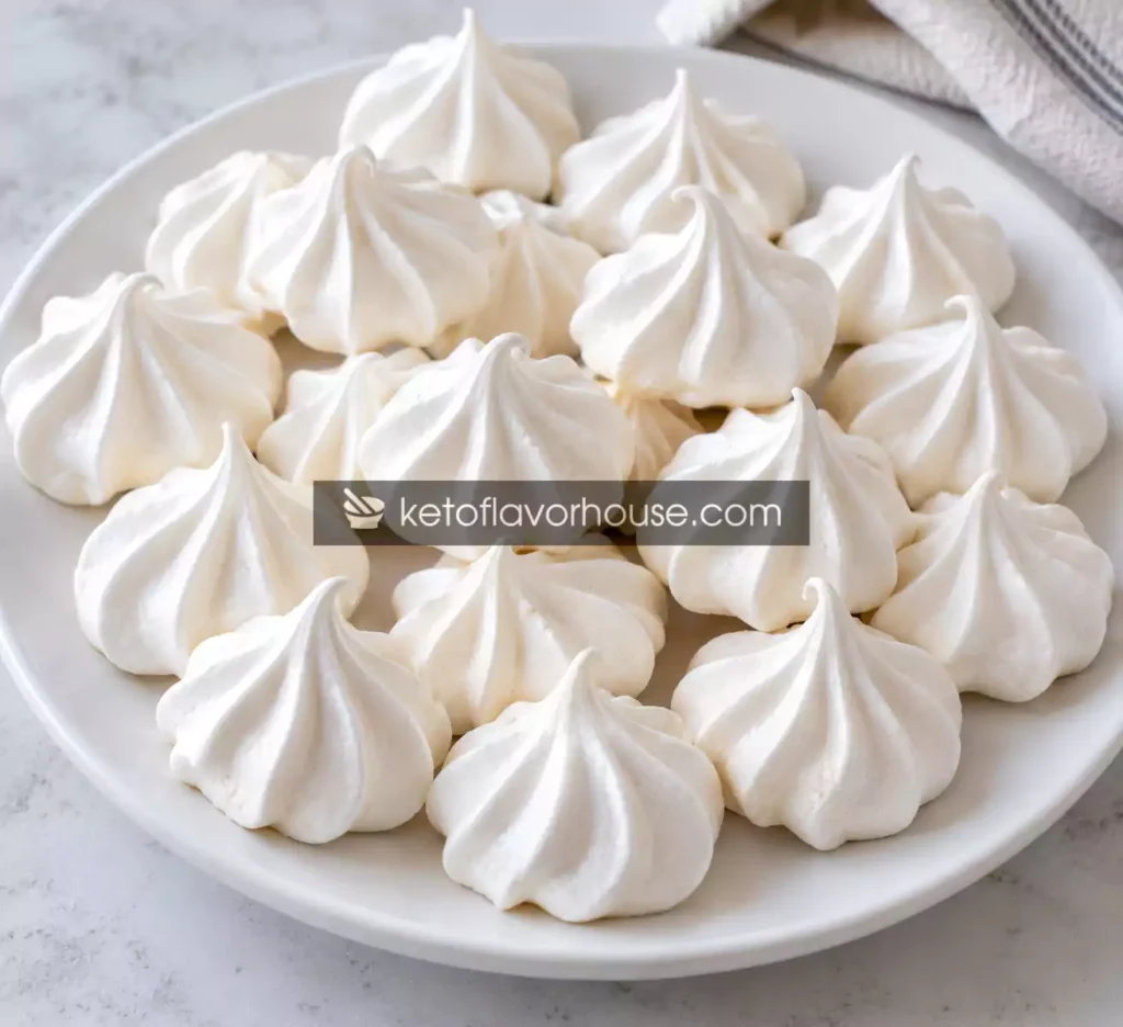 Easy Air Fryer Meringue Cookies