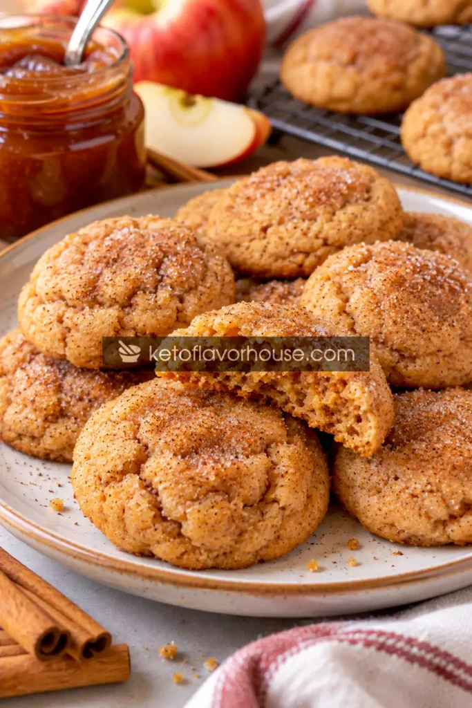 Healthier Apple Butter Cookies