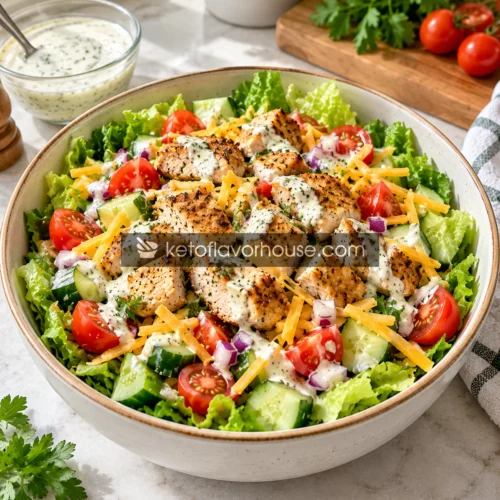 Weight Watchers Creamy High-Protein Chicken Salad Bowls (Easy & Low-Point)