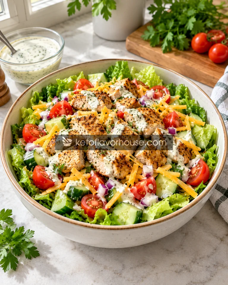 Weight Watchers Creamy High-Protein Chicken Salad Bowls (Easy & Low-Point)