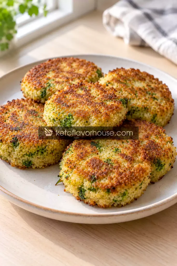 Weight Watchers Crispy Quinoa Broccoli Patties (Easy & Healthy)