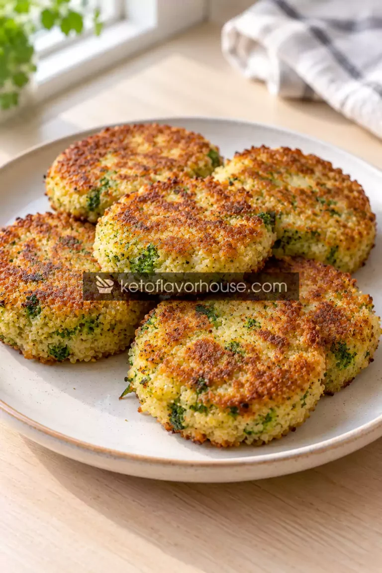 Weight Watchers Crispy Quinoa Broccoli Patties (Easy & Healthy)